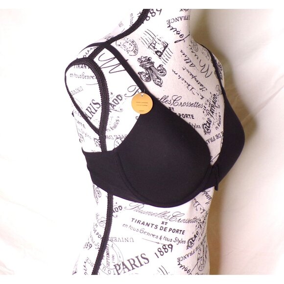 🆕 WACOAL Comfort First Underwire T-Shirt Bra 34D Black #853339 - Picture 8 of 9